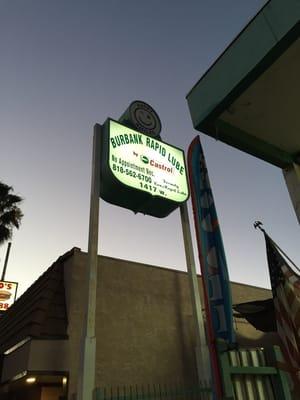 Burbank Rapid Lube