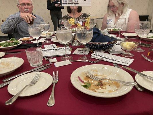 Our table