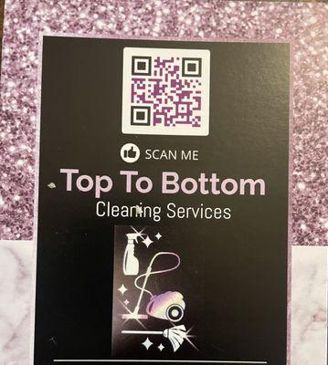 Top To Bottom Cleaning services