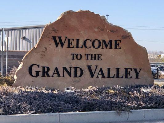 Welcome sign