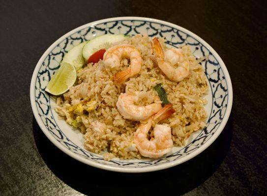 Thai Fried Rice with Shrimps