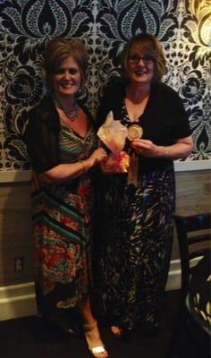 With my Mary Kay girls in Dallas, at Ellen's Kitchen, in The West-End, check it out, you'll be glad you did!