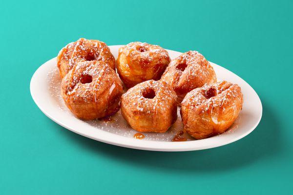We have shareable bites for the breakfast table, like our croissant-style donuts.
