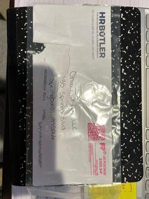 Once contained a thumb drive with my 2023 payroll files.