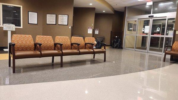ER waiting room.
