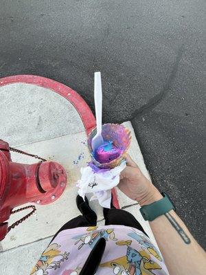 My thriftys double scoop :D drippin wet