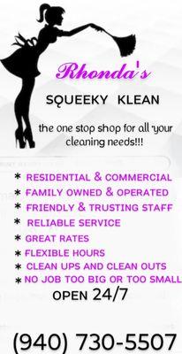 Rhonda's Squeaky Klean