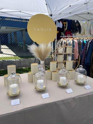 Asian inspired scented candles by Taolia