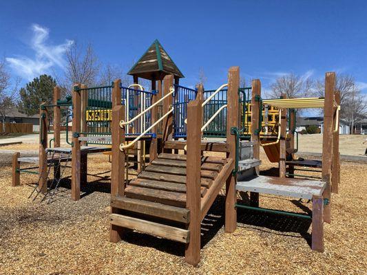 Other side of the playground.