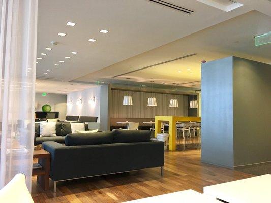 Coworking space by the window