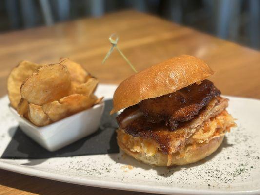 Hot Chicken Sandwich