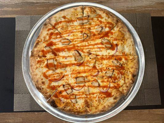 Buffalo chicken pizza