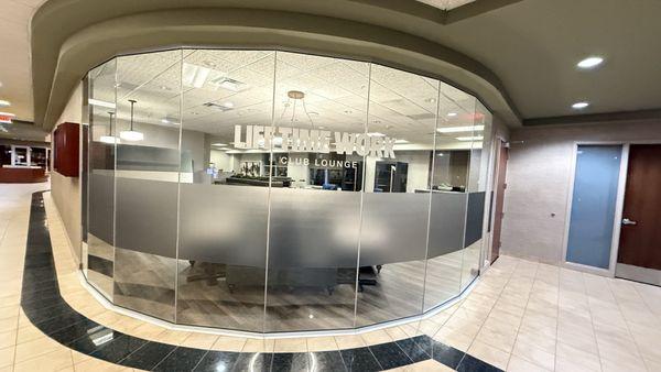 Completed business center. Extra charge for access