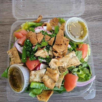 Fattoush salad, $10