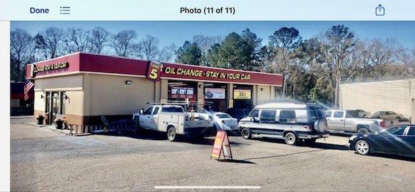 Take 5 Oil Change