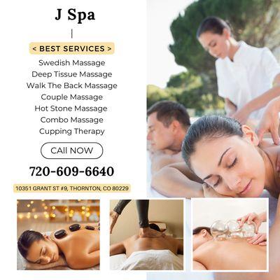 Check out our services and benefits