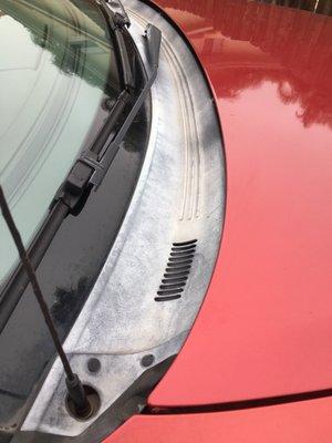 No plastic conditioner applied