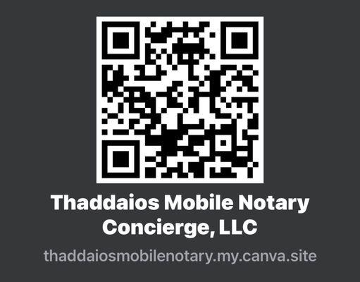 Thaddaios Mobile Notary Concierge