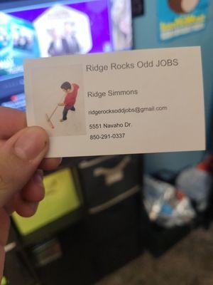 Ridge Rocks Odd Jobs