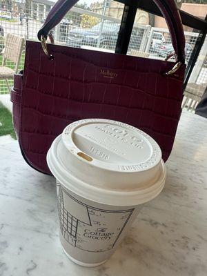 Teddy Graham oat latte