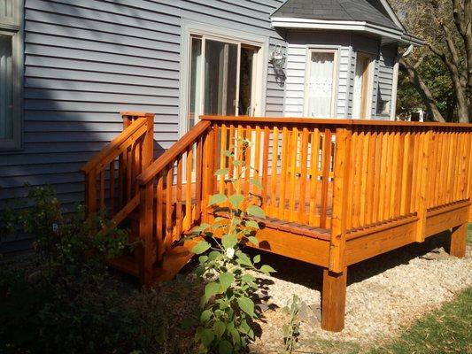 Stained Deck