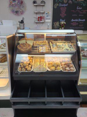 Fresh bread and croissants