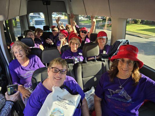 Excited for their cruise!