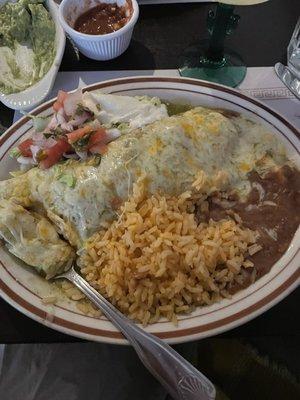 Supreme Burrito with Chicken