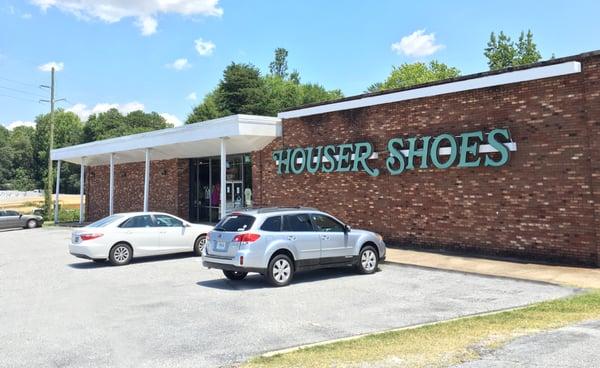 Housershoes in Taylors as a huge collection of shoes, boots and sandals.