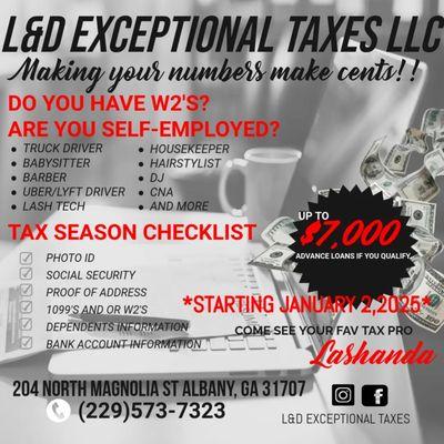 L&D Exceptional Taxes