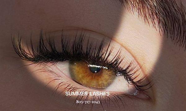 Lashes by summer