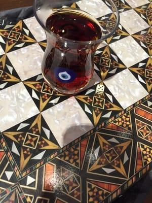 They have the best Turkish Tea and Apple tea