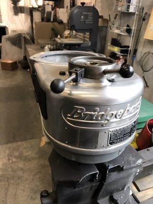Another Bridgeport head rebuild for our friends at Lockheed Martin in California