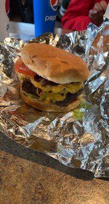 Double bacon burger