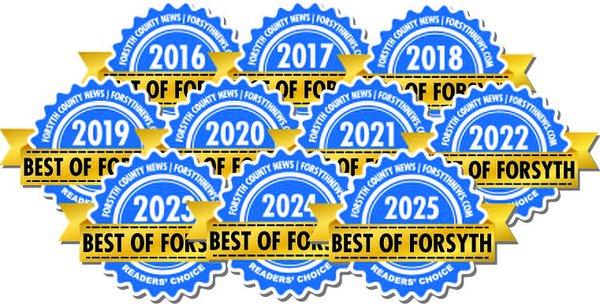 Voted Best AV Company in Forsyth County for 10 consecutive years!