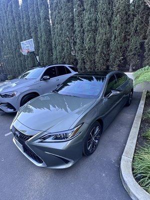 Windshield tint in ceramic