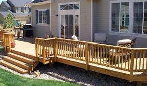 We do all decks and patios