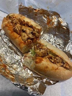 Buffalo chicken sub