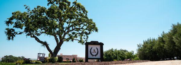 Entrance of S&G Estate, the home property of Aleksander Wine.