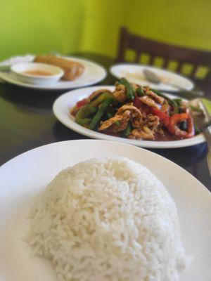 Pad Prik King # E5
String beans and peppers cooked in curry sauce