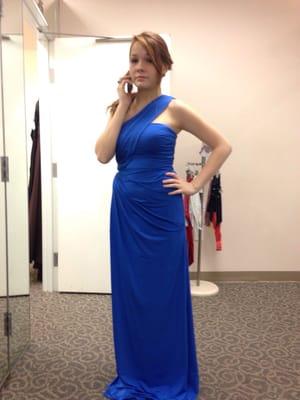 Another pose with the dress we agreed was "the one"!