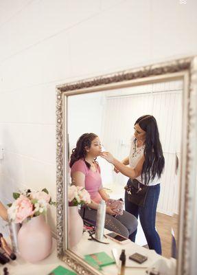 Bridal makeup!