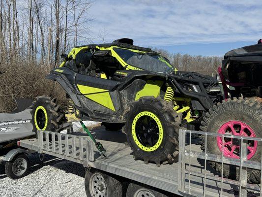 Had the new beadlock rings power coated!