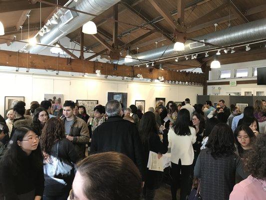 We annually host events to support the artists in our community. Each year we award over $5000 to high school students.