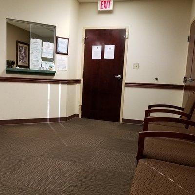 check in at the window