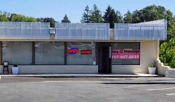 Hwy 12 massage