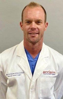 Brady W Rhodes, DPM, FACFAS