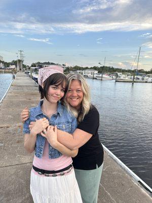 The best recent picture I could find to show my hair.