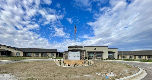 Bluestem Village Entrance