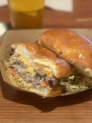 The burgers were perfect!